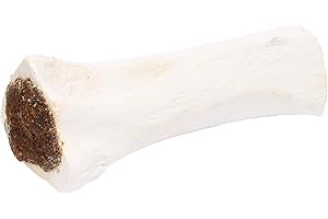FLAMINGO Snacks para Perros – Hueso de Calcio de búfalo con pulmón – 15cm – 324g – Natural – enriquecido con Calcio