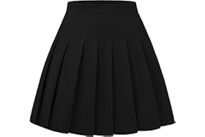 DINGJIUYAN Punk Cross Print Dark Mini Skirts Chain Belt Black Uniform Pleated Skirt