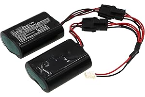 CAMERON SINO Batteria di ricambio da 16000 mAh per Visonic MCS-720B, MCS-740 Siren, SR 720 PG2 Sirens, SR-740 PG2, DSC Siren Res Fire, Burg Siren, PG9901, Siren PG9901, Siren PG9911