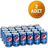 Pepsi Cola Kutu 24'l&uuml; 330 ml 24 Adet