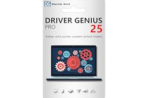DRIVER SOFT Driver Genius 25 PRO – Treiber Updater Software (aktuelle Version 2025) - Automatische Treiber-Aktualisierung für Windows 11/10/8/7 - Vollversion - 3 PC / 1 Jahr - DEUTSCH (ProduktKeyCard) - PKC
