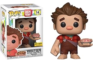 ‎FUNKO Funko Wreck-It Ralph (Hot Topic Exclusive): Ralph Breaks The Internet x POP! Disney Vinyl Figure & 1 POP! Compatible PET Plastic Graphical Protector Bundle [#014 / 33611 - B]