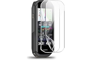 Fitudoos für Garmin Edge 1050 [2 Stück] Weiche TPU-Folie Schutzfolie,[9H Härte],[0.33mm] [Ultra-klar],[Anti-KratzenFrei und Öl],[No-Bubble].
