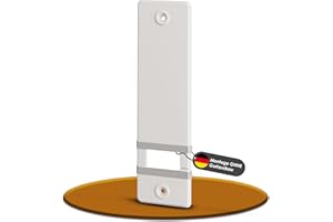 markiso® Rollladengurt Abdeckung [2 Stück] – Lochabstand 160 mm | Gurtwickler Abdeckung aus Kunststoff | Einfache Montage ohne Gurtausbau |Gurtwicklerblende für Maxigurte | Farbe Weiß
