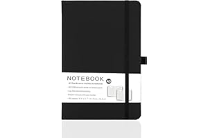 Yanek A5 Lined Notebook - Hardcover, 160 Pages, Writing Pad for Notes, Journals, Sketches, School, Office, and Personal Use -