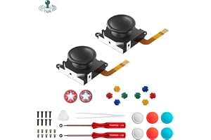 AKNES GuliKit TMR Joysticks Reparationskit för Switch/OLED/Lite JoyCon