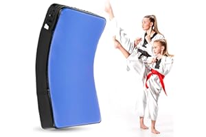 Serlium Kick Boxing Pad Professional Taekwondo Kick Boxing Pad - Premium Martial Arts Muay Thai Foot Target para Un Entrenamiento Efectivo