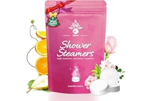 MR MIRYE Mr. MIRYE Shower Steamers – 6-Piece Pack (with Soothing fragrances). Perfect as Birthday Gifts and Mother's Day Gifts. (Pink)