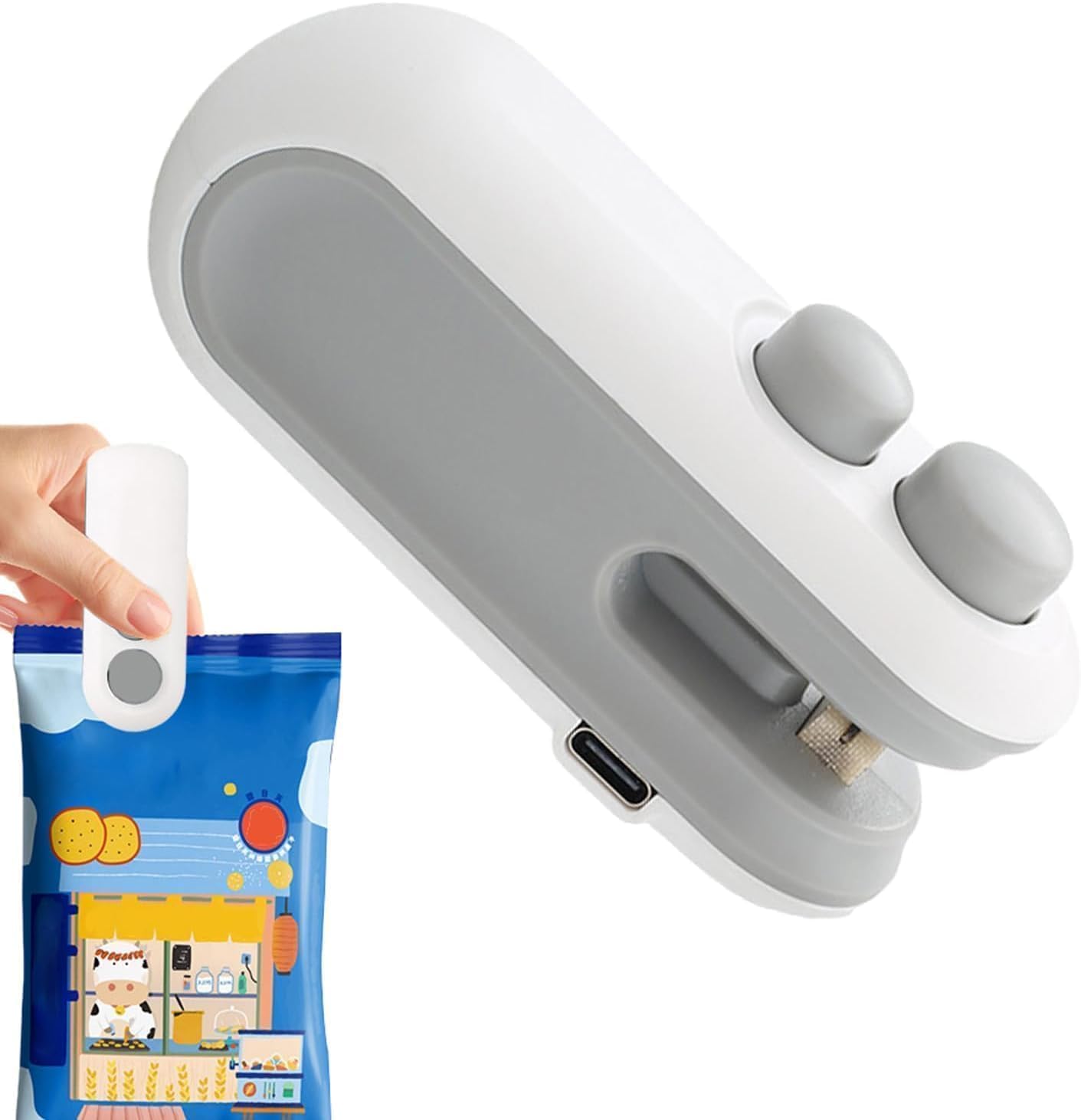 BELIONERA Handheld Packet Mini Sealer: Compact, Versatile & Efficient