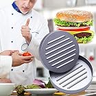 Niviy Hamburgerpresse Set Hamburger Form Burger Maker Antihaft Patty Schimmel, Ideal für Burger, Hamburger – Bild 6