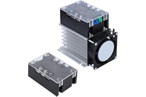 OUMEFAR Placa de arranque de motor SSR-40WA-R1 1.5KW con módulo de control de arranque suave de motor de control de conmutación inferior de aluminio para motor monofásico(Module)