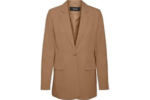 VERO MODA Vmzelda L/S Blazer Exp Mujer
