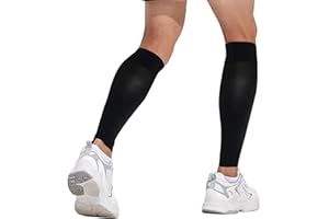 FAGENT Pantorrilla Compresión para Mujeres Y Hombres, Mangas de Compresión, Talla única, Punta Abierta, Medias de Compresion para correr deportes vuelo senderismo maratón