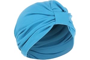 BLINGKO Bonnet en Bambou ChimiothéRapie Femme Fleur Imprimé Chapeau de Chimio Souple Couvre-Chef Confortable à Nœud Taille Unique Casquettes Bonnets pour Cancer Cheveux Perte