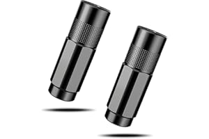 AMONENZ 2 Pieces Grease Gun Nozzle, Coupler for Grease Gun, No Oil Return, not Easy to Deform, Connection Diameter 9mm, Suitable for Hose, Hard Pipe