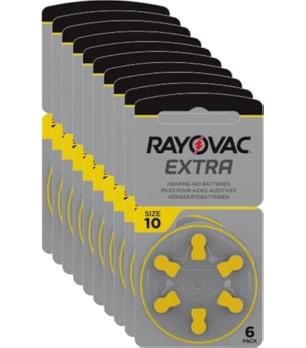 Rayovac ProLine Advanced Batterie Per Apparecchi Acustici - Taglia 13 Arancione PR48 (80 Pezzi)
