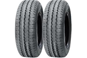 Parnells - 2 Ensembles de Pneus Tubeless - 145r10 Radial Wanda Wr068, Diamètre 492 mm, Largeur 147 mm, 430 kg, 100 Km/H - Marqué E, Road Legal 84/82n