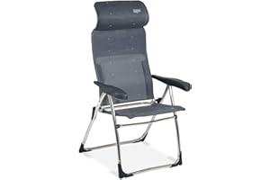 Crespo Campingstuhl AL/215-C, Aluminium, anthrazit