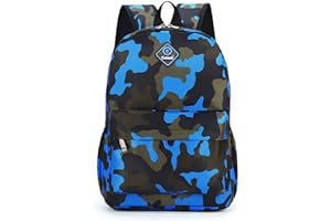 Estwell Kids Boys Girls Camouflage School Backpack Children Primary Schoolbag Book Bag Waterproof Nylon Rucksack Casual Daypack