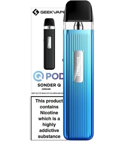 Sonder Q Vape Pods 0.6 for Geekvape Sonder Vape Kit Geekvape Sonder Q Kit, Q  Pods Refillable Pod 2ml Cartridge Wenax, No Nicotine, 3 pack 0.6ohm:  Amazon.co.uk: Health & Personal Care