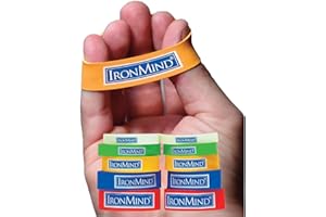 IronMind Expand-Your-Hand Bands 10 Pack: Kiss Elbow Pains Goodbye - Prevent, Rehab, Reduce Pain from Tennis Elbow, Carpal Tunnel. Authentic, original, effective