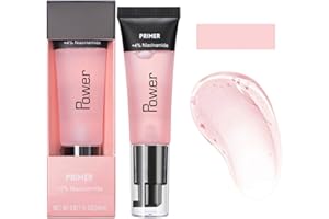 ‎OFANYIA Ofanyia Hydrating Face Primer, Gel-Based Foundation Primer for Moisturizing & Locking Foundation, Smooth Fine Lines, Oil Free Effect, Brightening Skin Make Up Base Matte Makeup Primer 24ml (pink)