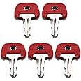 5 Pcs Replacement 702 Ignition Keys Plant Key Start Key for JUNGHEINRICH 702 Stapler KOMATSU Forklift Truck Pallet Spare Key