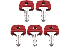BAAQII 5 Pcs Ersatz 702 Zündschlüssel Plant Key Startschlüssel für JUNGHEINRICH 702 Hefter KOMATSU Gabelstapler Palette Ersatzschlüssel