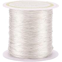 Filo Di Rame Per Gioielli Beadthoven - 0,7 Mm, 13 M, Argentato, Resistente All'Ossidazione