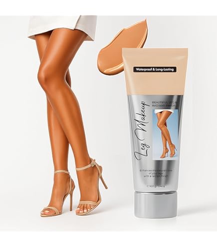 Bein Make Up Wasserfest – Body Coverage Perfector Für Perfekte Beine | Krampfadern & Tattoos Abdecken (Weizen)