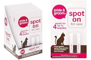SKY-WAYS Pride & Groom Spot On for Cats Flea & Tick Repellent 2 tubes in a Pack