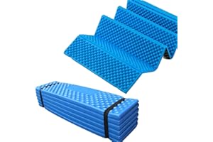 NTEK Foldable Camping Sleeping Mat – Lightweight Closed-Cell Foam Mattress – Compact Outdoor Sleeping Pad for Hiking, Backpacking, Fishing, Picnic & Tent Camping