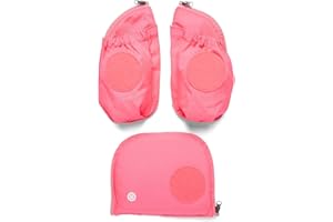 ‎ERGOBAG ergobag Fluo LED Seitentaschen Set Geeignet für pack, cubo, cubo light und wide