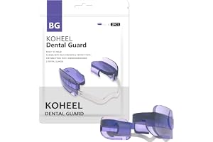 KOHEEL bettskena mot tandgnisslar, justerbar tandskena för att förebygga bruxism, spärrskena för natten med säker passform, 2