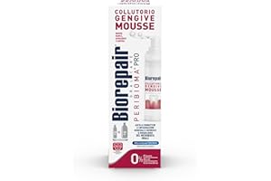 Biorepair PERIBIOMA PRO, Collutorio Gengive Mousse, Combatte Infiammazioni Gengivali e del Cavo Orale, Con MicroRepairBIOMA, 200ml