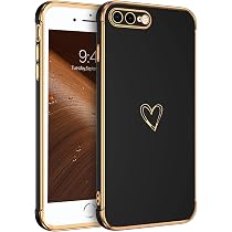 GUAGUA Handyhülle Für IPhone 13 Mini – Mit Herz-Muster, Stoßfest, TPU Silikon