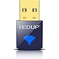 EDUP USB Bluetooth WiFi Adapter, Wireless Nano USB Network Adapter for Laptop Desktop PC Wi-Fi Dongle Compatible with Windows 10/7/8/8.1/XP Mac OS X 10.6 - 10.15.3{TD-836WA}