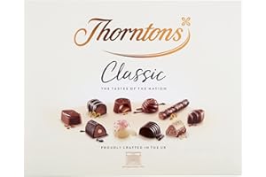 HEZVIC Thorntons Chocolate Classic Chocolate Hamper Gifts Set 449g with Free Card