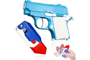 HBSFBH Gravedad Juguete Fidget, Juguete de Cuchillo de Impresión 3D, Juguetes de Pistola para Alivio del Estrés, Impresión 3D Fidget Cuchillos Juguete, Adecuado para Aliviar el TDAH, Ansiedad
