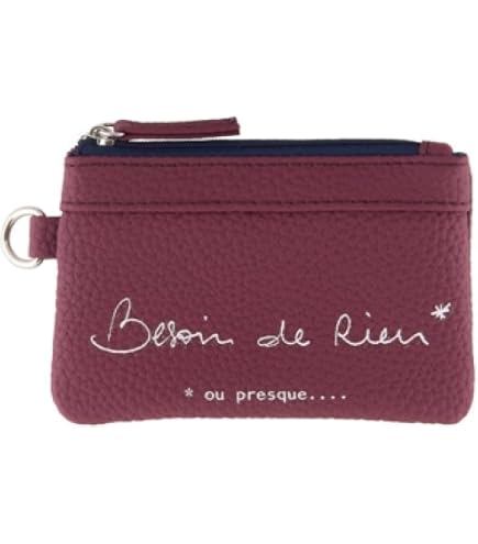 Porte-monnaie Monsieur Presque Parfait - Modèle Bleu Derrière La Porte, Pratique Et Fonctionnel Pour Homme