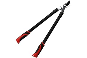FLORA GUARD 26 Inch Garden Lopper - Heavy Duty Branch Lopper, Pruner Bypass loppers and Tree Trimmer with 1.25 Inch Cutting Capacity