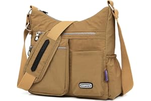 NOTAG Torby crossbody dla kobiet wodoodporna torebka z wieloma kieszeniami torba na ramię lekka duża torba crossbody torba kurierska