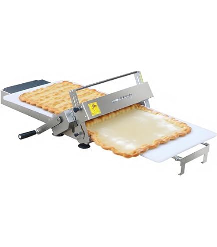 Deeguitrolmachine Pizzadeegroller | Elektrisch - - - Dé Non-Food Horeca Groothandel