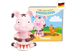 tonies Hörfiguren für Toniebox: 30 Lieblings KINDERLIEDER Figur - ca 58 Min. Spieldauer - ab 3 Jahre - DEUTSCH