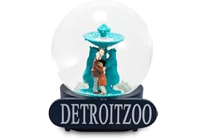 TOYNK Coraline Snow Globe Detroit Zoo Collectible Display Piece | 6 Inches Tall