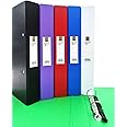Eastlight A4 Ring Binder, 2-D Ring, Plastic on Board, Assorted Pack of 6