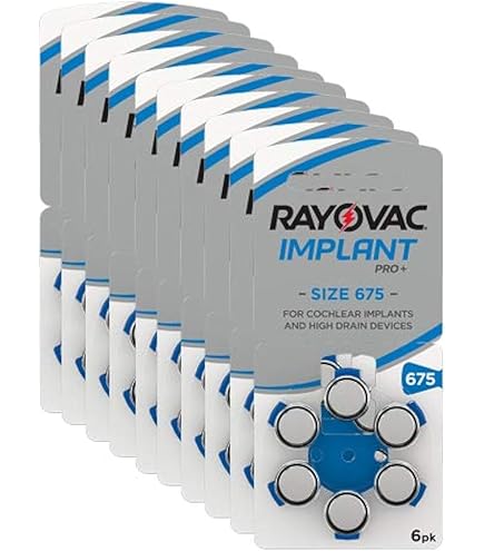 Rayovac Hearing Aid Battery Specifications