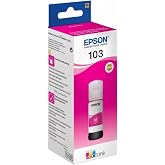 EPSON EcoTank 103 65ml Orijinal Magenta (Kırmızı) M&uuml;rekkep Kartuş C13T00S34A