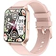Cloudpoem Smartwatch Donna Orologio Fitness per Android iOS Contapassi, Cardiofrequenzimetro, Saturimetro, Notifiche WhatsAPP