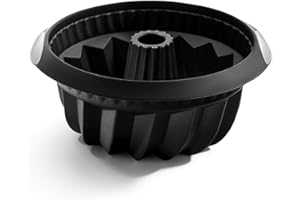 Lékué Gugelhupf, schwarz, Silikon, 22 cm